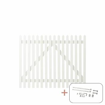 Skagen Lux bred låge inkl. beslag - 150×120 cm
